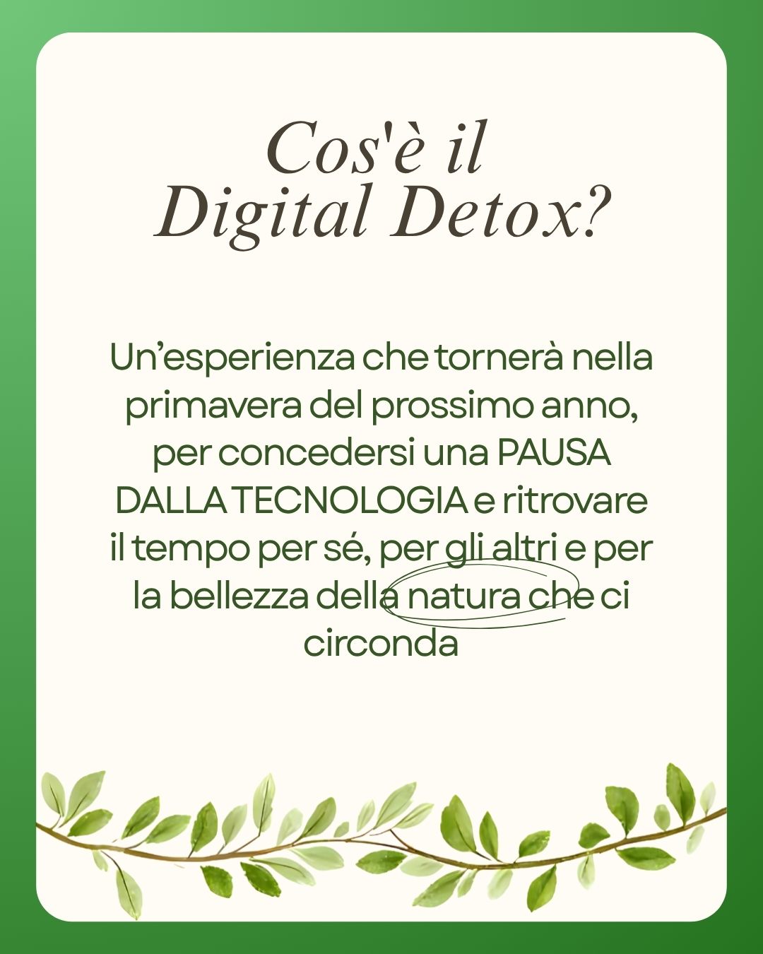 Digital Detox a presto 3